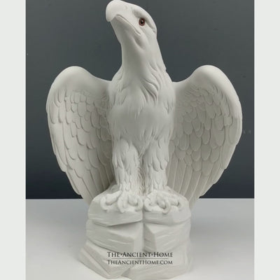 Statuette Aigle - sculpture en marbre
