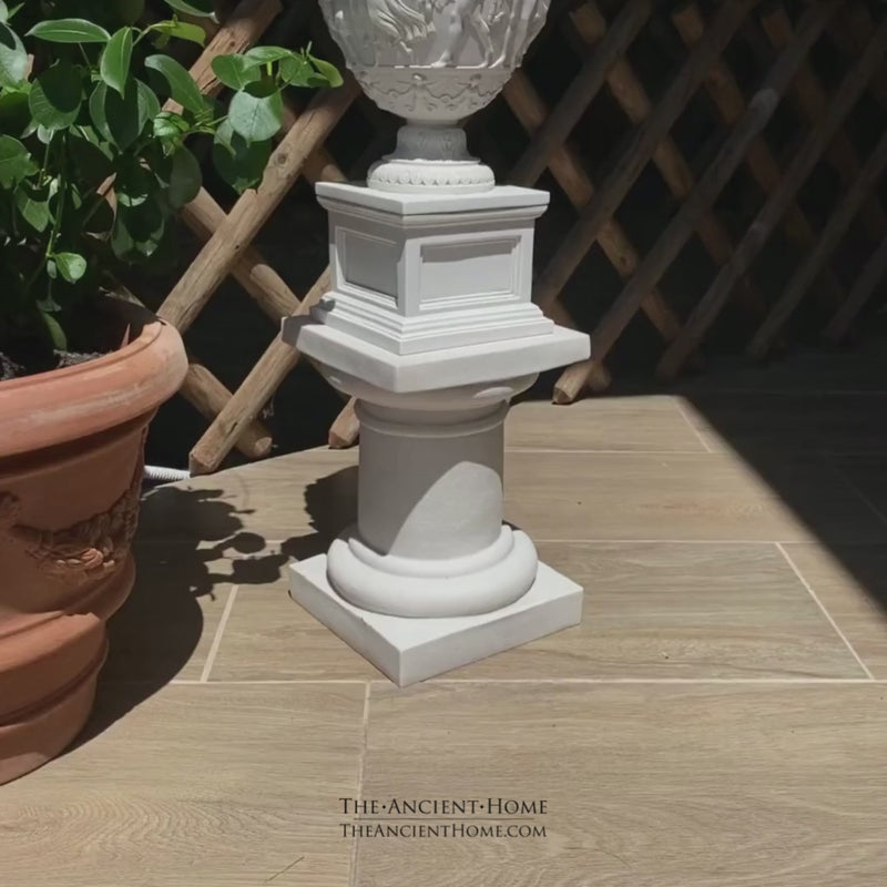Petite colonne - sculpture en marbre