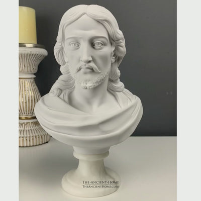 Buste de Jésus-Christ - sculpture en marbre