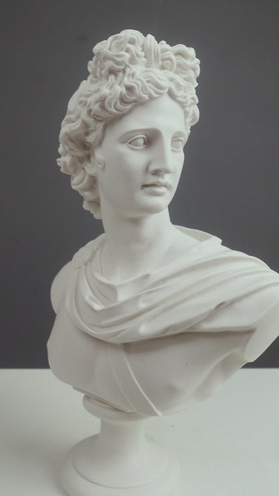 Bustes d’Apollon et Diane en Paire (Statues de Dieux Grecs)