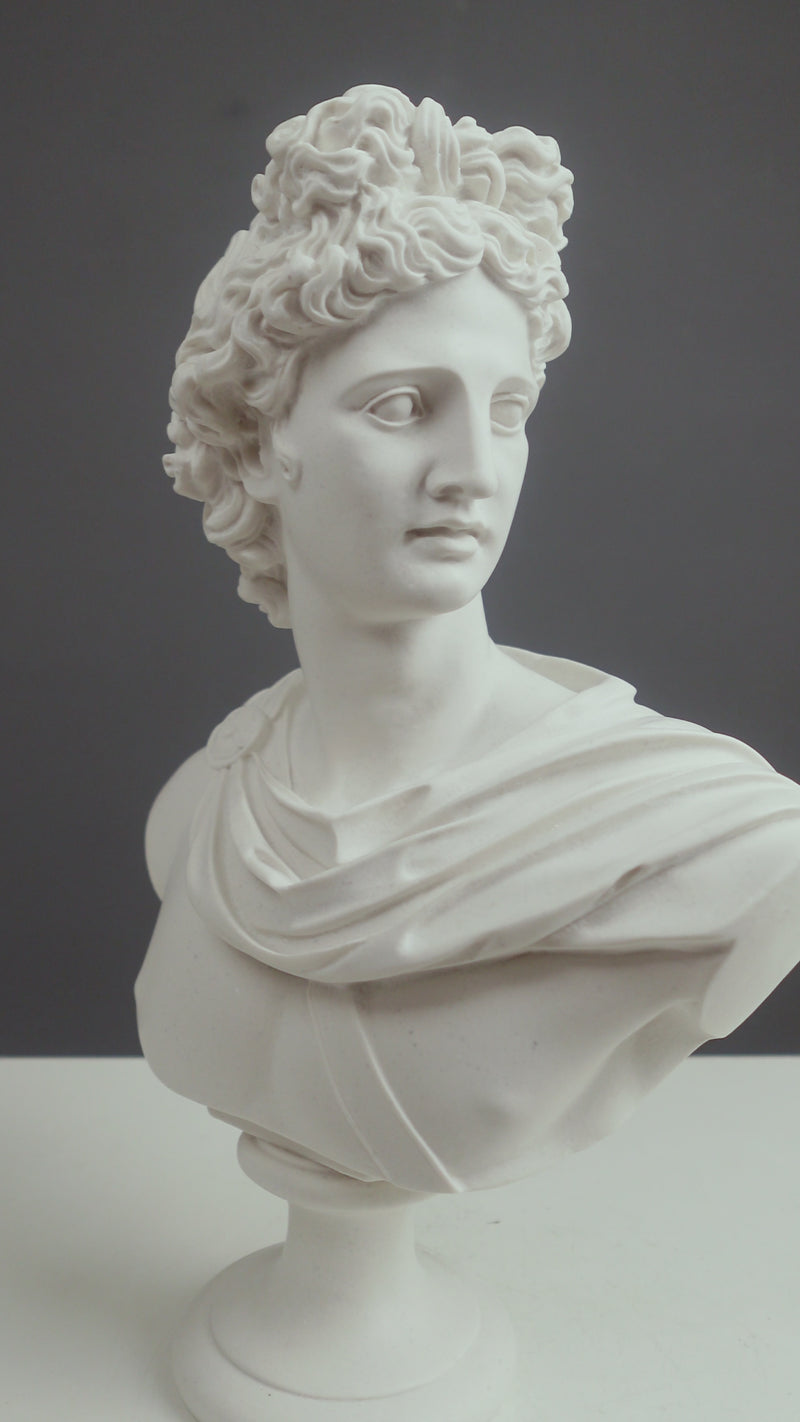 Bustes d’Apollon et Diane en Paire (Statues de Dieux Grecs)