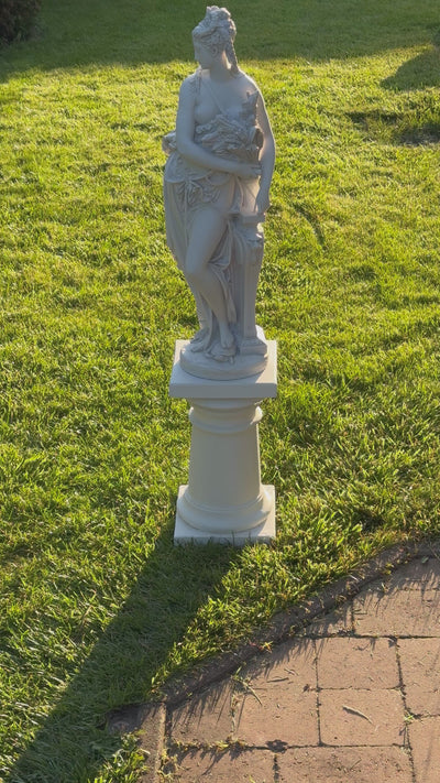 Statue de la déesse de la récolte - Déméter et Cérès - sculpture en marbre