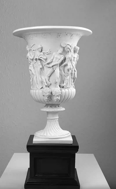 Vase Médicis - sculpture en marbre