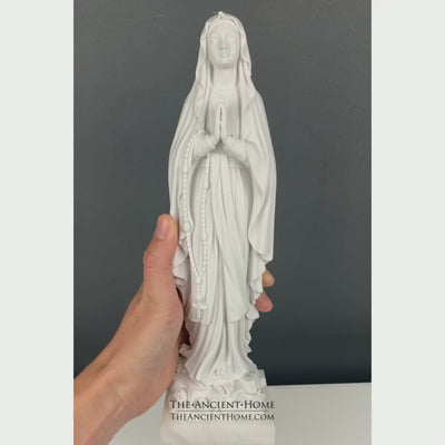 Statue Vierge Marie - sculpture en marbre