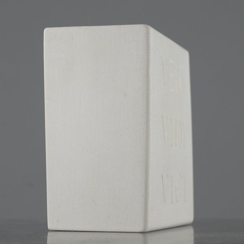 Serre-Livres Veni Vidi Vici – Sculpture d’Inscription Romaine