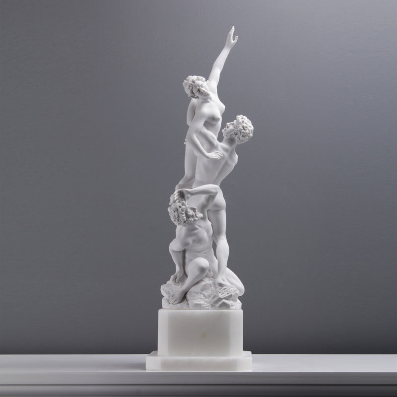 Statue Enlèvement des Sabines (Jean Bologne) - sculpture en marbre