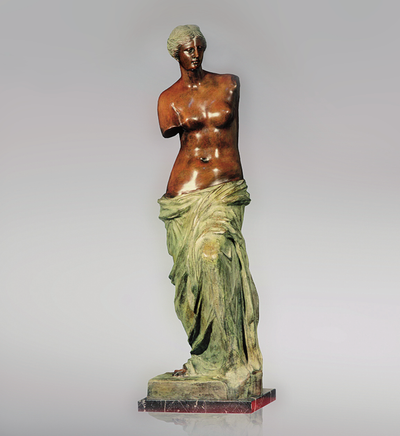 Statue Vénus de Milo - sculpture en bronze