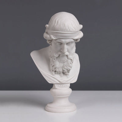 Buste de Platon - sculpture en marbre