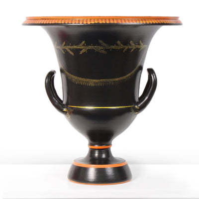 Cratère grec (noir)  Pottery - The Ancient Home