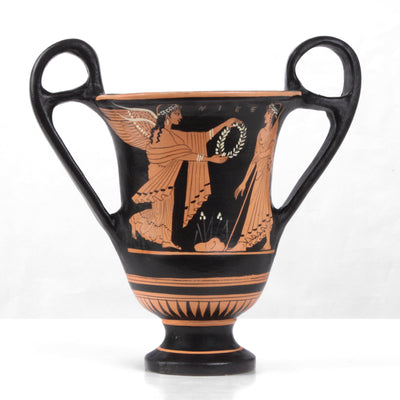 Gobelet Terra Sigillata avec scène de danse Réplique de poterie romaine  pour reconstitution 14-15 cm 5,5 5,9 pouces Fait main The Ancient Home -   France