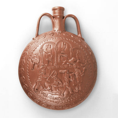 Flasque romaine de Ludi Gladiatori - céramique sigillée