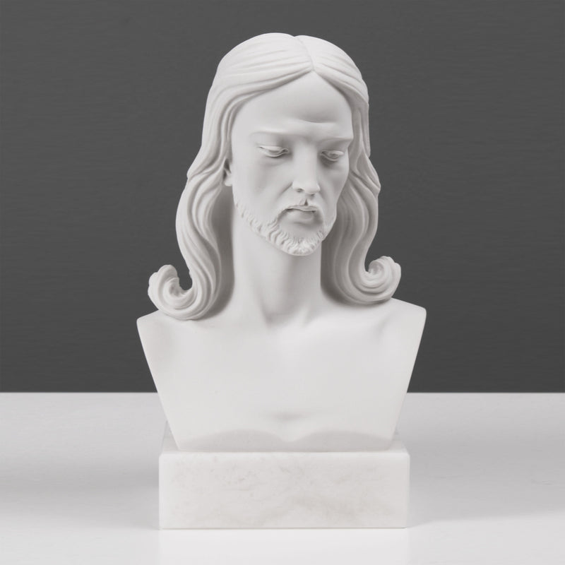 Buste de Jésus-Christ - sculpture en marbre