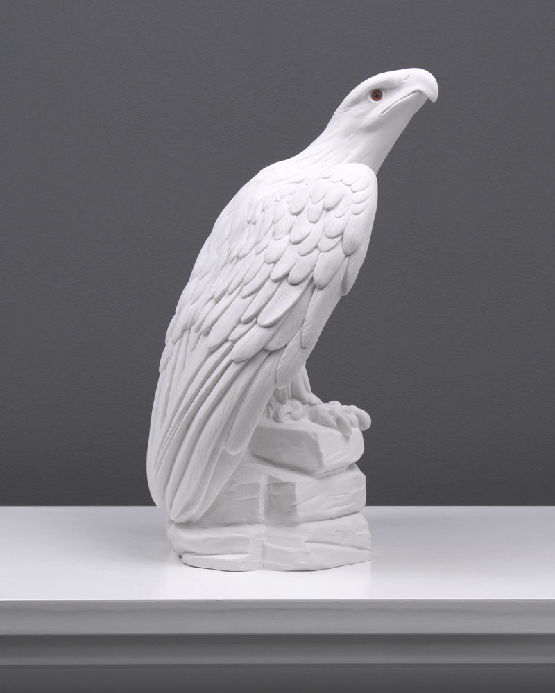 Statuette Aigle - sculpture en marbre