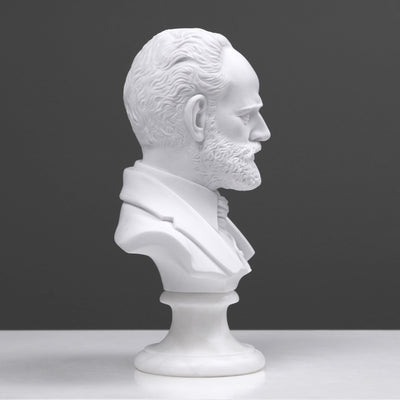 Buste de Tchaikovsky - sculpture en marbre