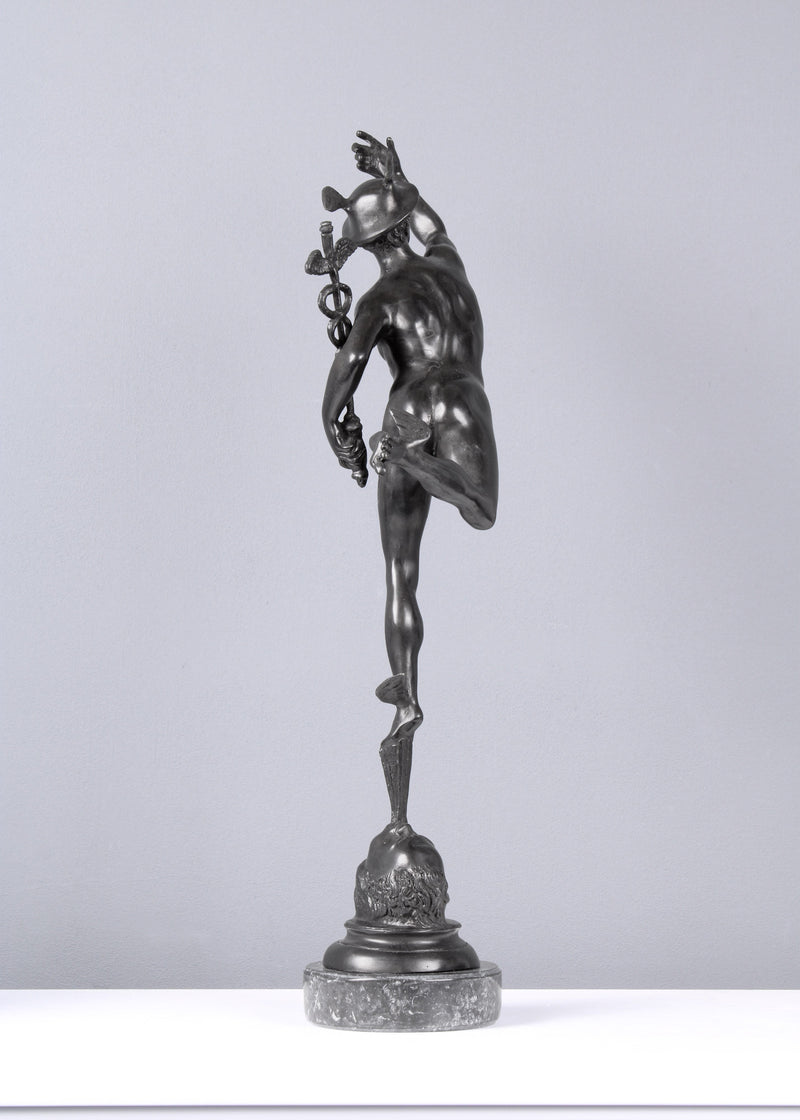 Statue Mercure par Jean Bologne (petite taille) - sculpture en bronze