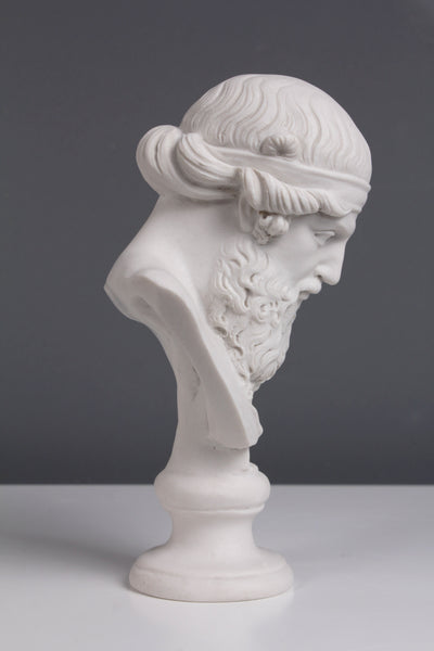Buste de Platon - sculpture en marbre