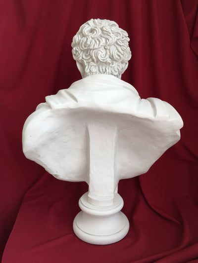 Buste de Marc Antoine - sculpture en marbre