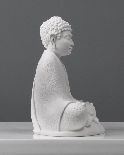 Statue de Bouddha - sculpture en marbre