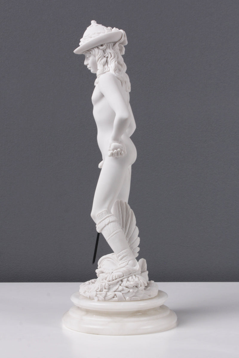 Statue David de Donatello - sculpture en marbre