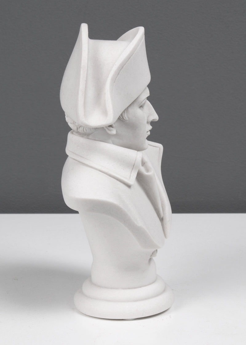 Buste de Napoléon Bonaparte (petite taille) - sculpture en marbre