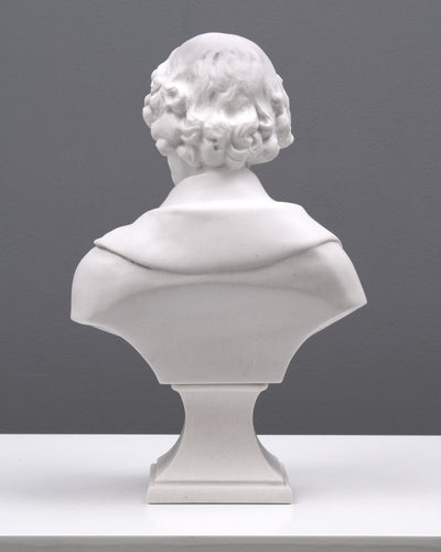 Buste de William Shakespeare - sculpture en marbre