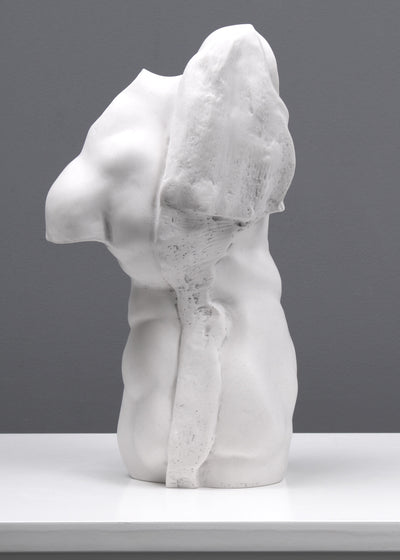 Statue d'Adonis - Étude d'un torse masculin (petite taille) - sculpture en marbre