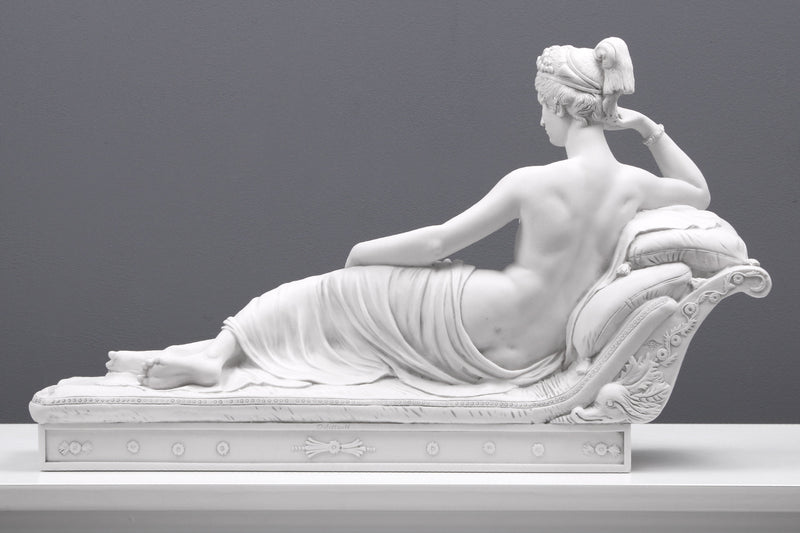 Vénus Victrix - Statue de Pauline Bonaparte - sculpture en marbre