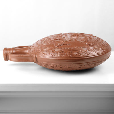 Flasque romaine de Ludi Gladiatori - céramique sigillée