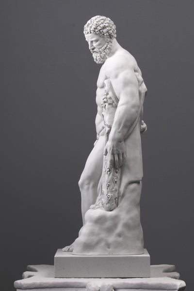 Statue Hercule Farnèse - sculpture en marbre