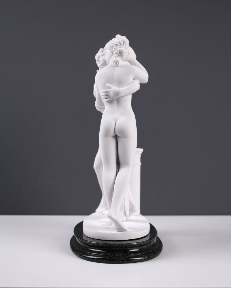 Statue Les Trois Grâces (par Canova) - sculpture en marbre