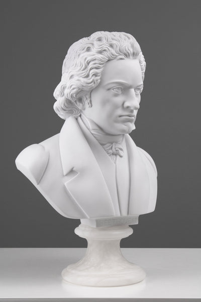 Buste de Beethoven - sculpture en marbre