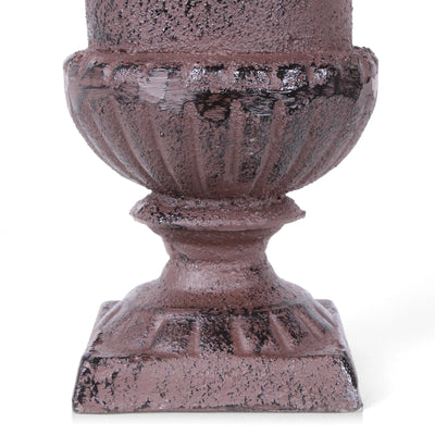 Vase d'extérieur en fer (paire) 