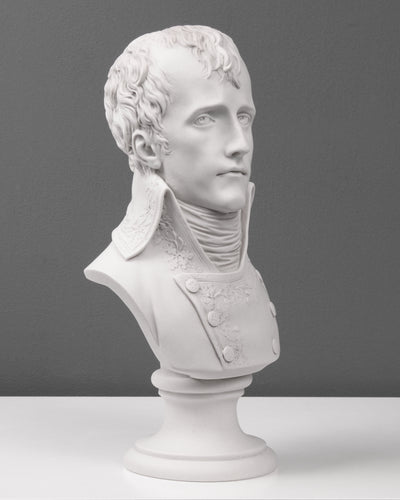 Buste de Napoléon le premier consul - sculpture en marbre