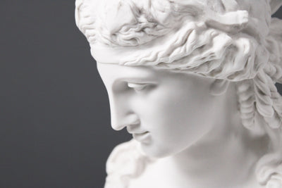 Buste d'Antinoüs et d'Ariane - sculpture en marbre