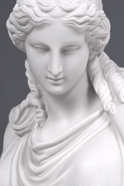 Buste d'Eiréné - déesse de la paix - sculpture en marbre