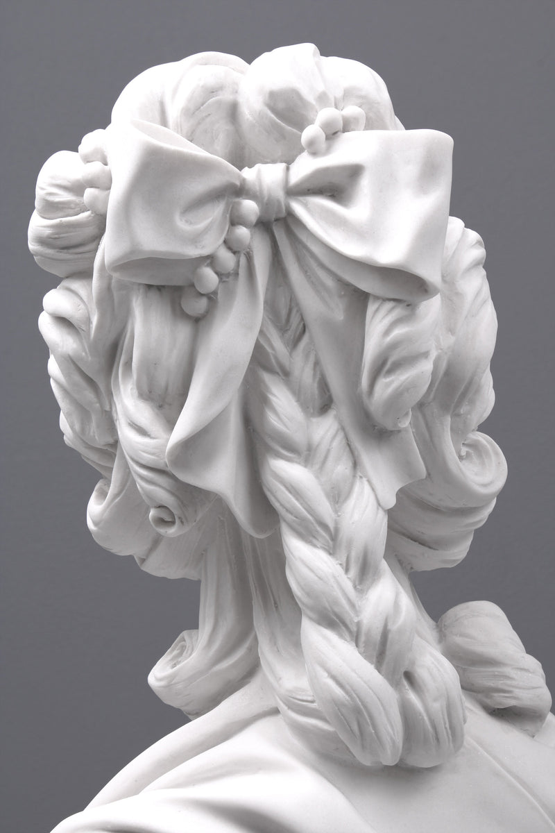 Buste de Marie-Antoinette - sculpture en marbre