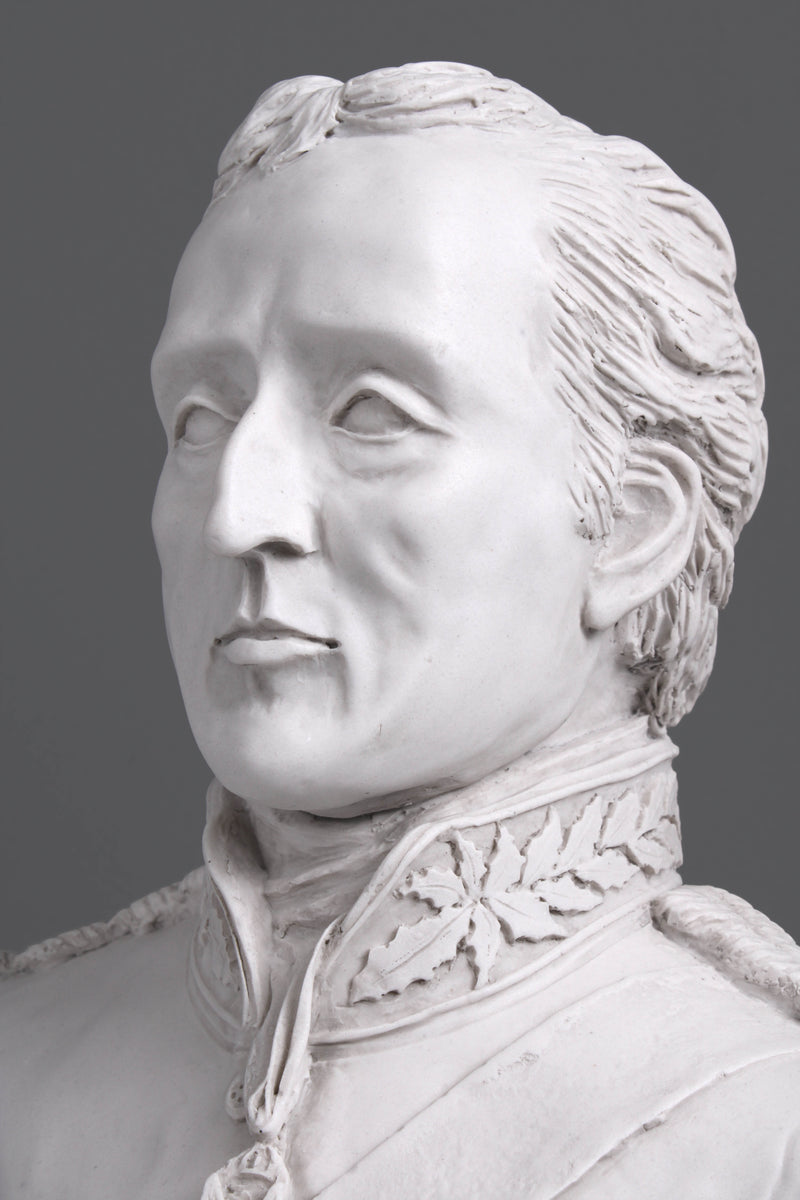 Buste du duc de Wellington - sculpture en marbre