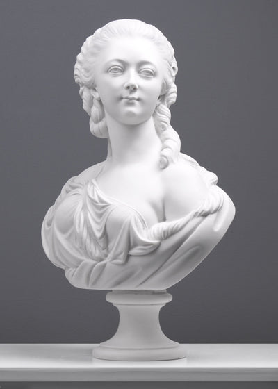 Buste de Madame du Barry  - sculpture en marbre