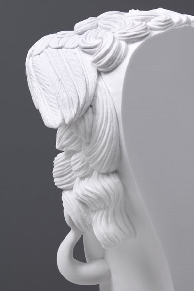 Statue Tête de Méduse - sculpture en marbre