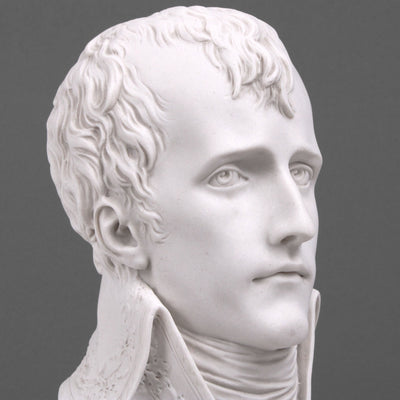 Buste de Napoléon le premier consul - sculpture en marbre