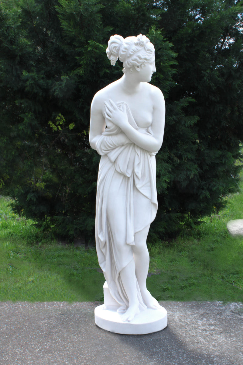 Statue Vénus Genitrix (musée du Louvre) - grande sculpture en marbre blanc