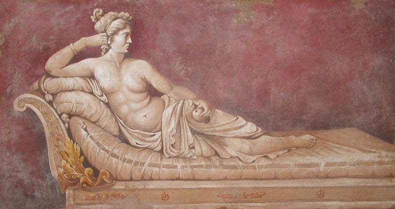 Fresque renaissance Pauline Bonaparte comme Vénus 