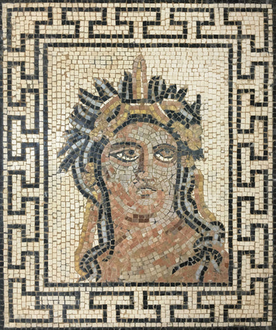 Mosaïque Dionysos  - en marble